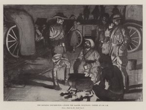 The Matabili Insurrection, inside the Laager, Buluwayo, Coffee at 3.30 am by David Powell
